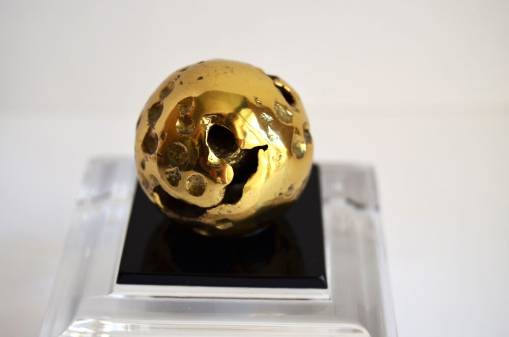 trofeo bola gof bronce