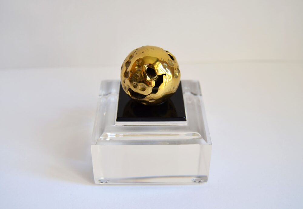 trofeo bola gof bronce
