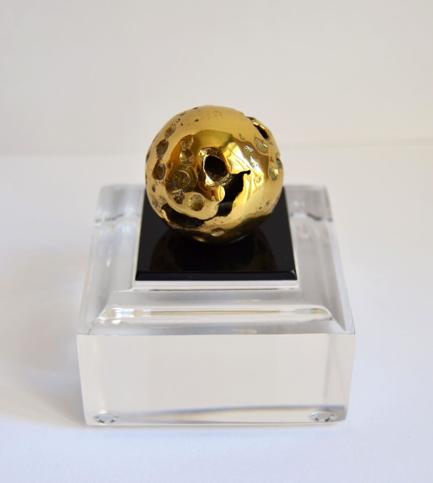 trofeo bola gof bronce