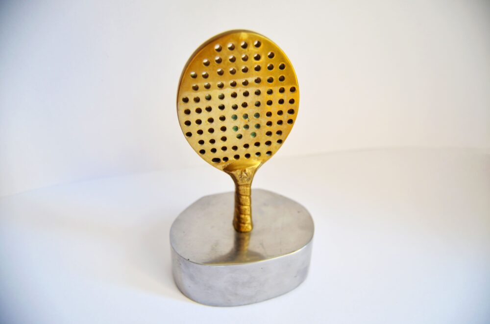 Trofeo padel bronce