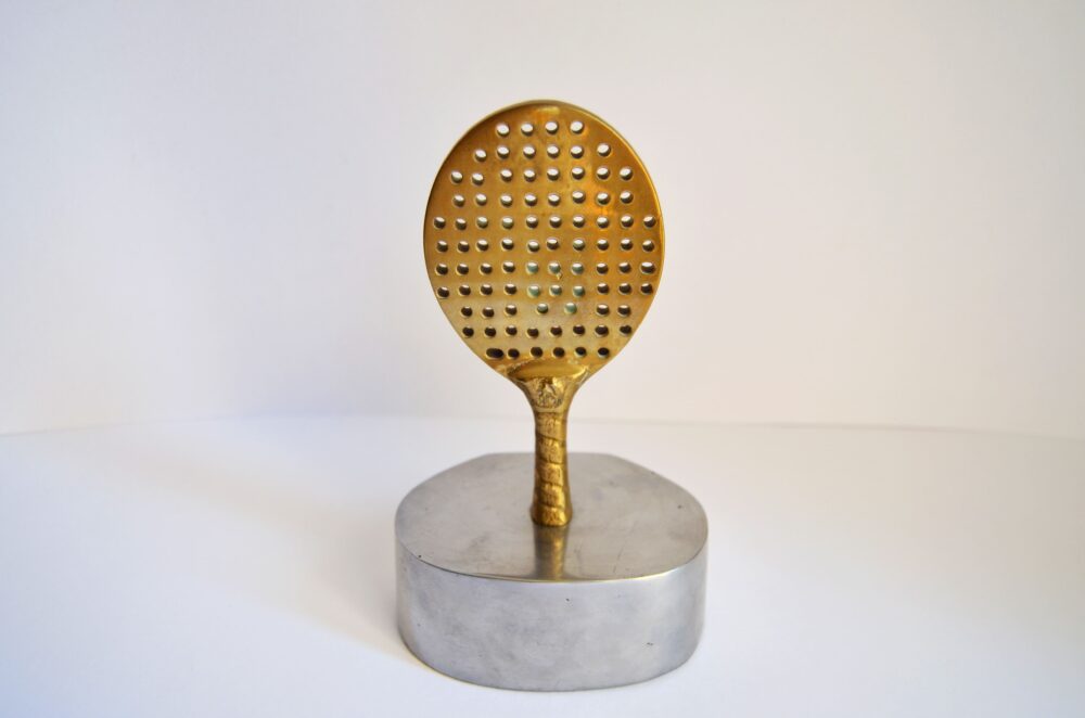 Trofeo padel bronce