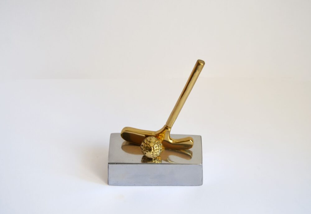 trofeo palo bola bronce