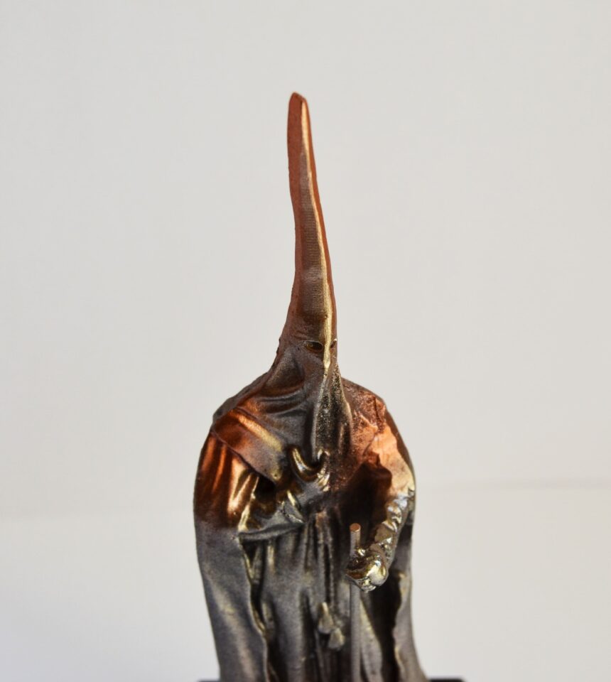 Nazareno en resina peana marmol