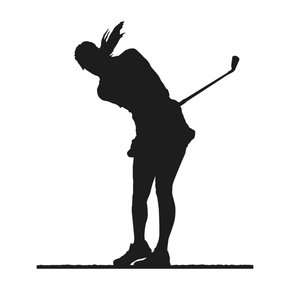 Trofeo especial mujer golfista