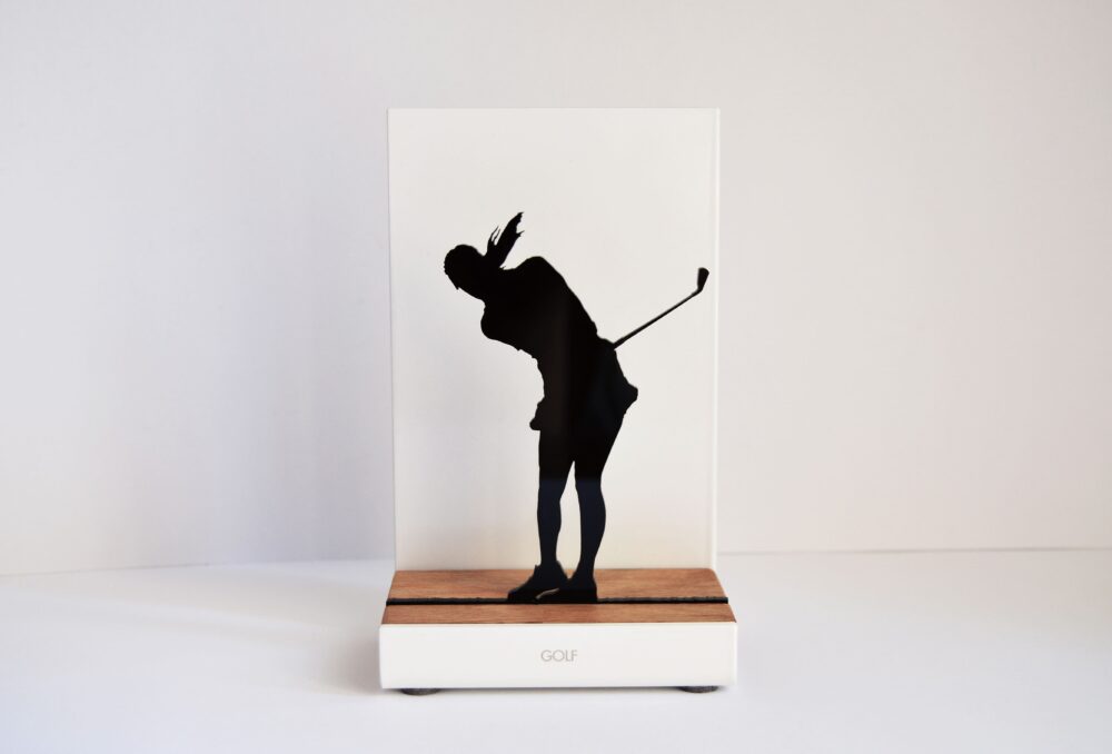 Trofeo especial mujer golfista
