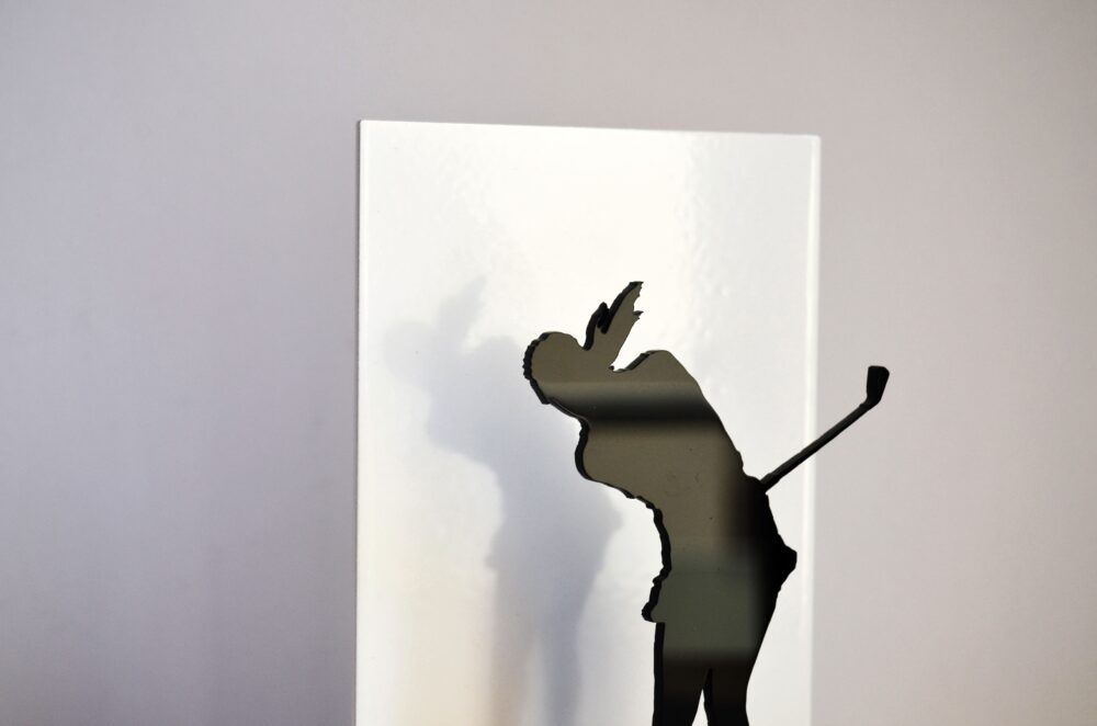 Trofeo especial mujer golfista