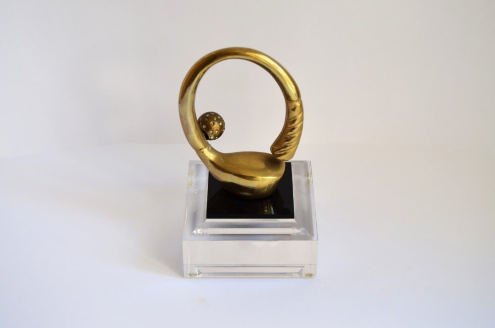 trofeo palo doblado bronce