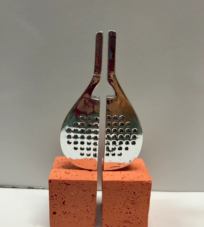 Trofeo padel abstracto