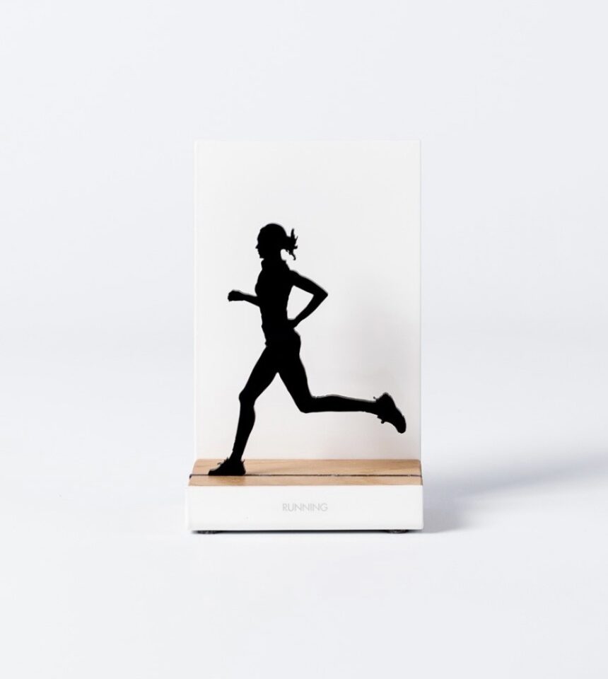 Trofeo deportivo running