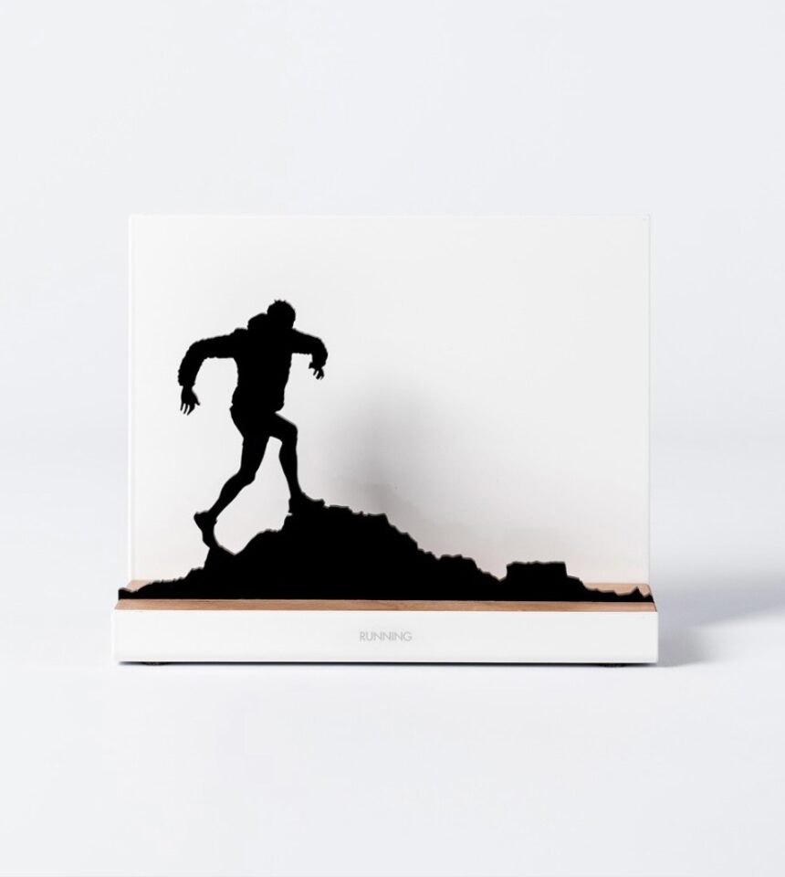 Trofeo deportivo running